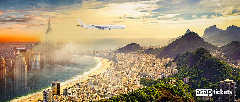 Flight to beautiful Sao Paulo