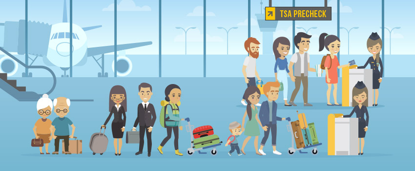 Airport, security check, long lines - ASAPtickets travel guide