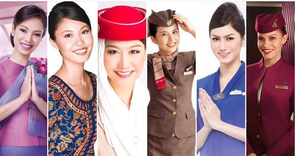 Cabin Crew Uniforms - Flight Attendants - Best Economy Class Airlines