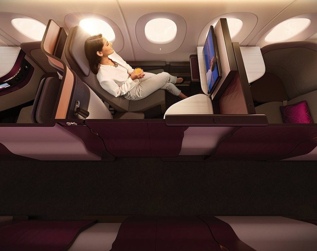 Qatar Airways Qsuites Business Class