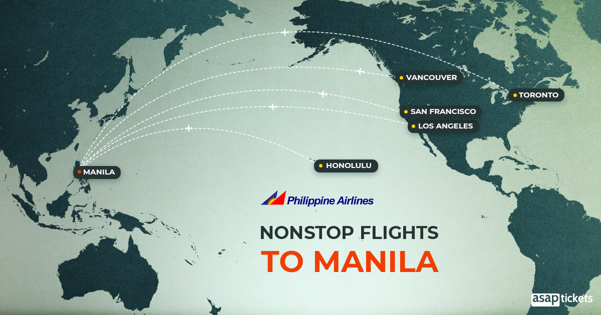 manila to usa travel time