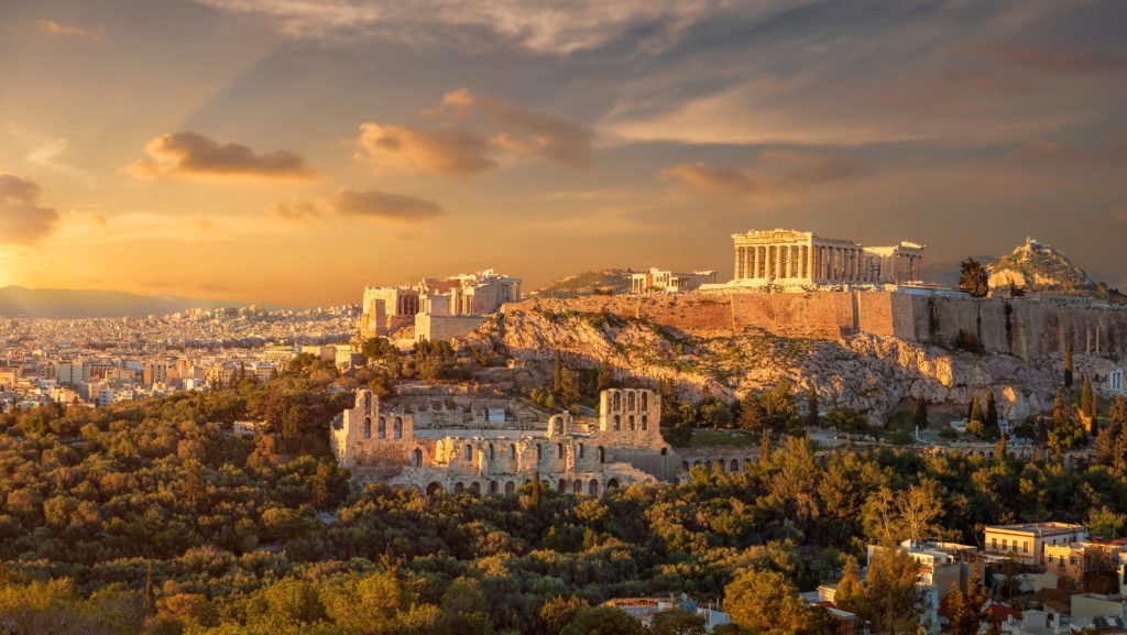 Group tours of the Balkans often start in Athens.