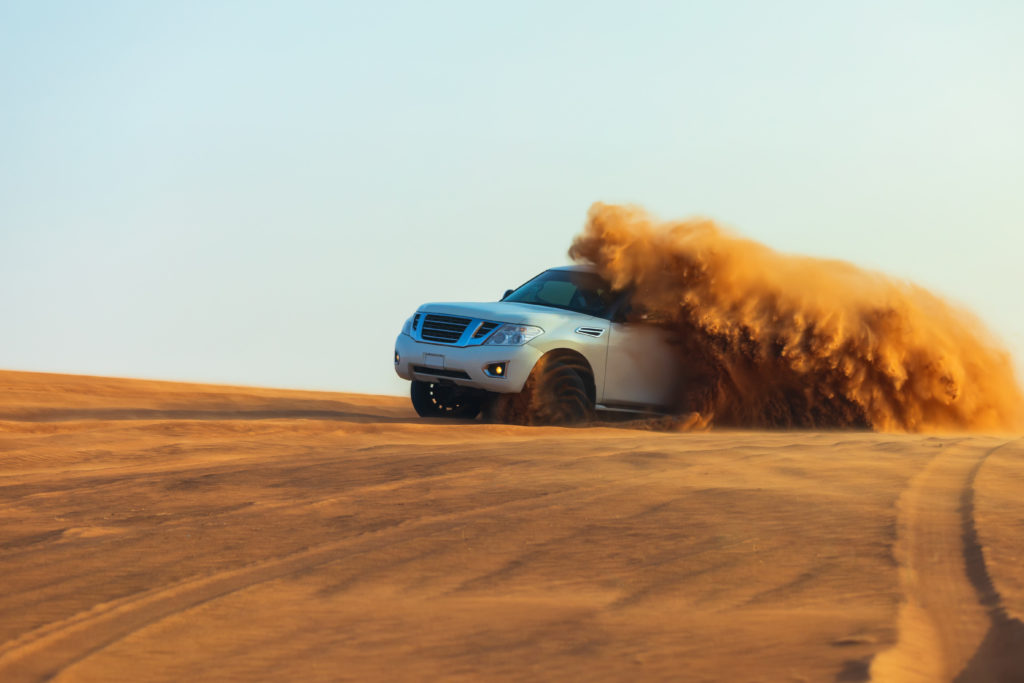 Dune bashing is a great adventure travel experience