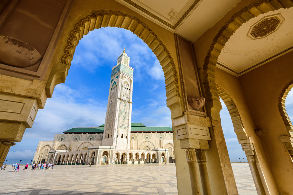 Fly to Morocco to visit beautiful Casablanca