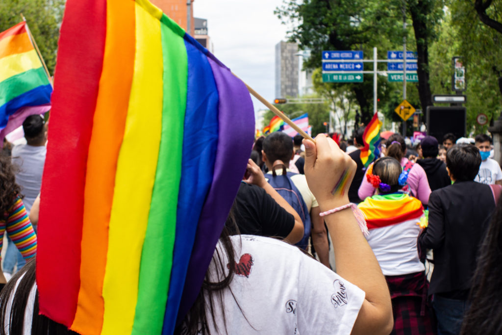 The Pride Parade in Mexico City is one of the biggest in Latin America
