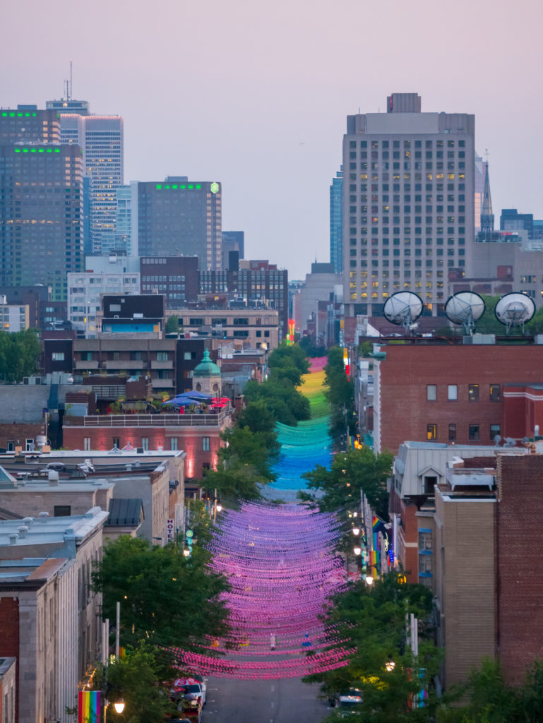 Montreal's gay village is a top pride destination year-round.