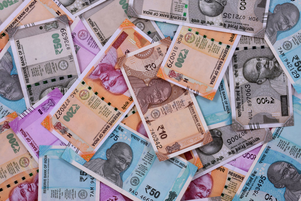 You'll need Indian Rupees for your trip to India