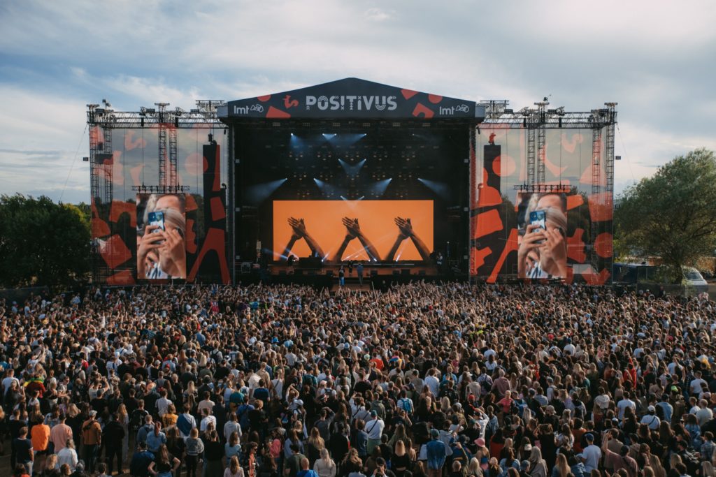 There are lesser-known European music festivals like Positivus, but they still attract a big crowd because of their top lineups.