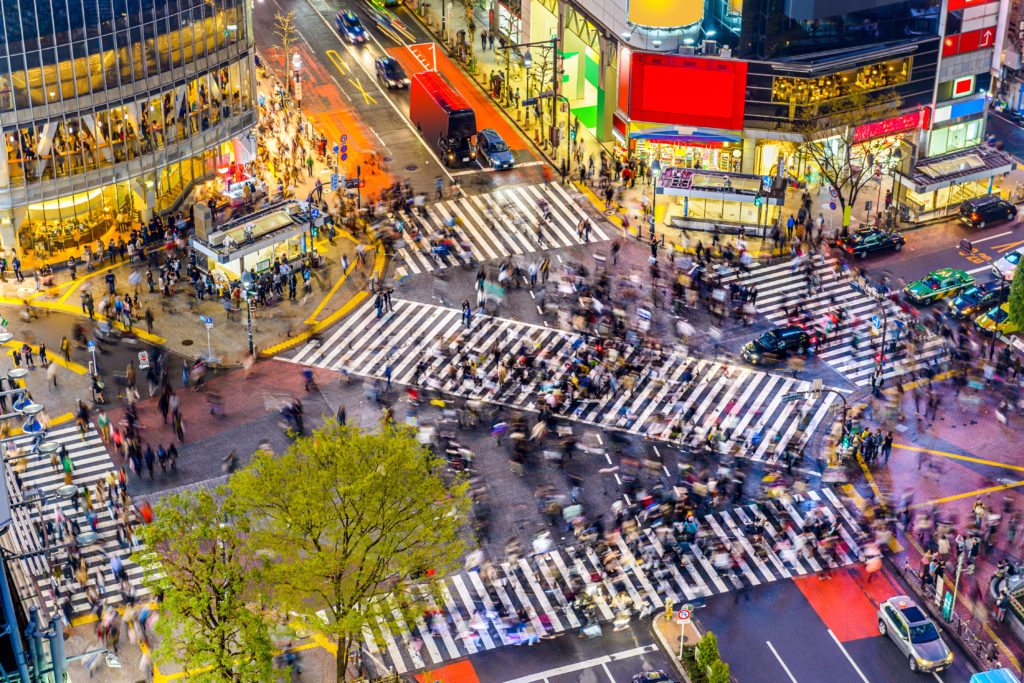 Everyone needs to experience the Shibuya crossing first-hand at least once! 