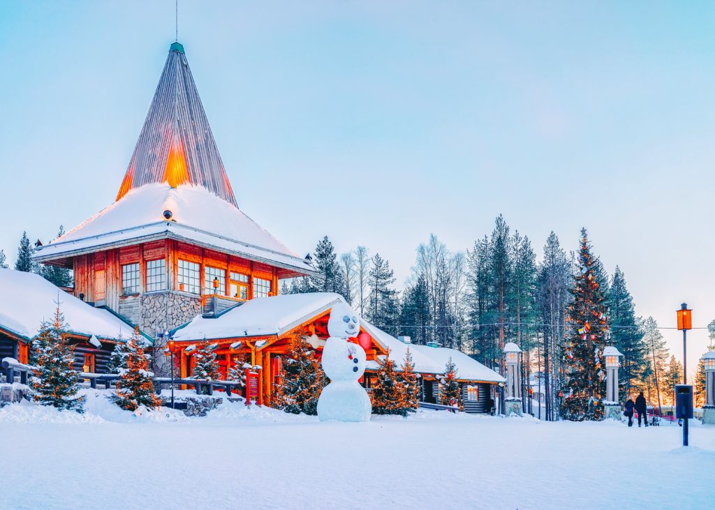 Rovaniemi is one of the best places to visit in Europe in December. It is, after all, where Santa Claus lives!