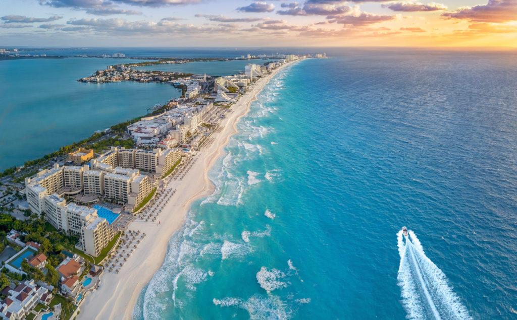 Cancun is a gorgeous spring break destination!