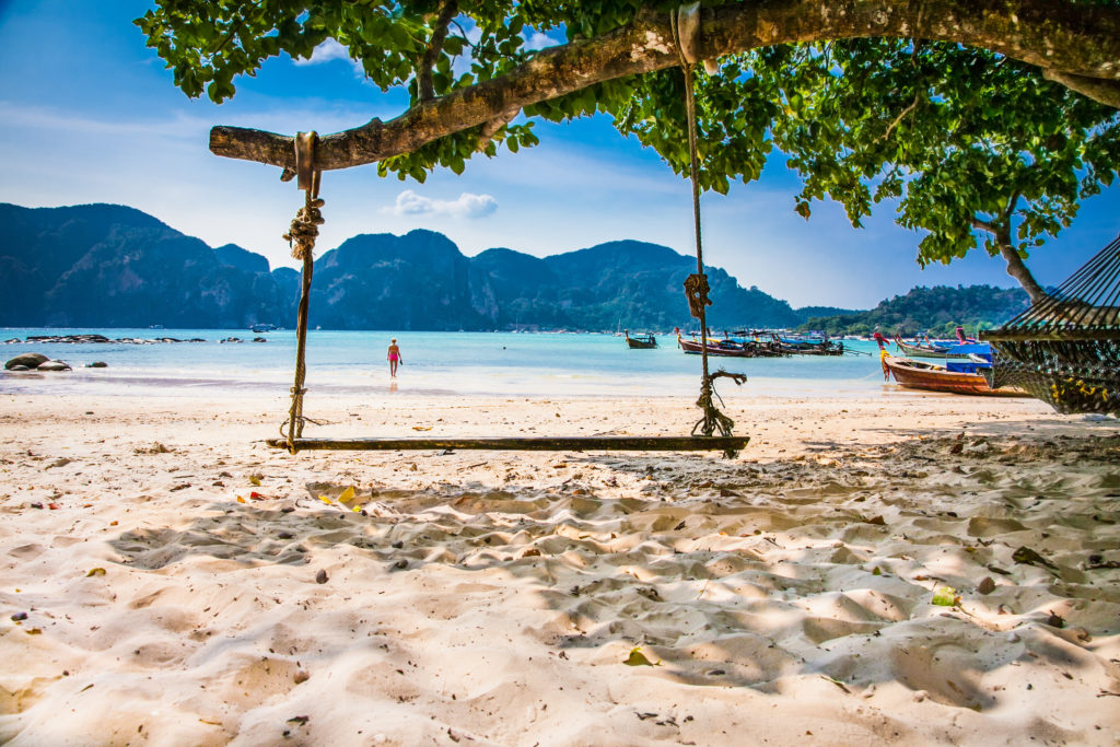 Koh Phi Phi has a laid-back atmosphere - perfect for spring break.
Thailand is ideal for March break!