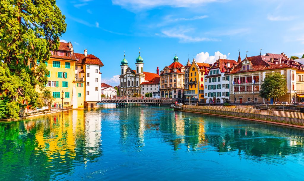 Lucerne in Switzerland is one of the safest places to visit