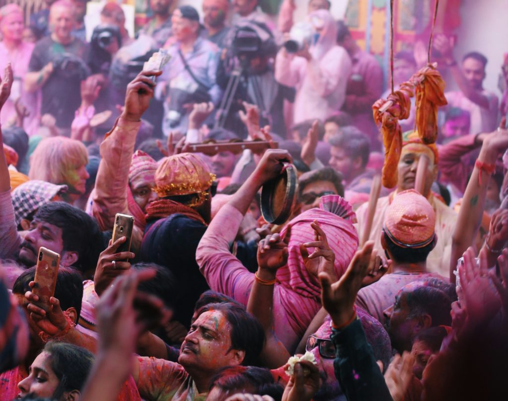 Mathura is one of the best places to celebrate Holi in India