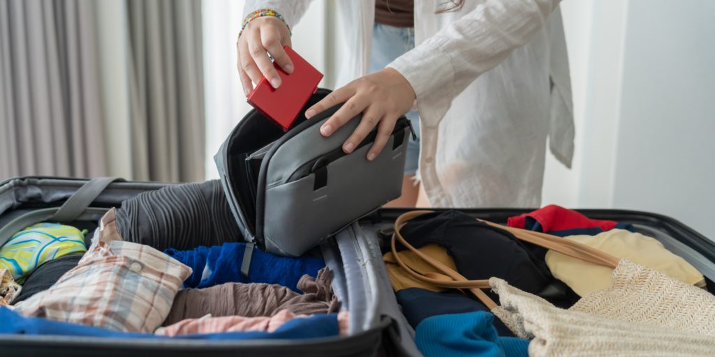 Pack the essentials and don't bring anything unnecessary to make your trip easier
