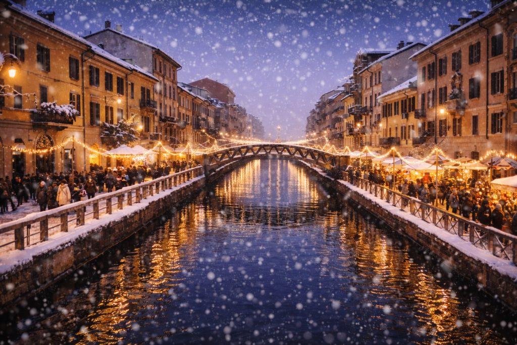 Milan in the winter